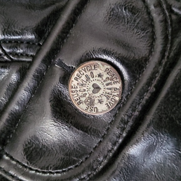 Moschino jeans faux leather vest - Picture 3 of 7